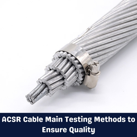 ACSR Cable Main Testing Methods to Ensures Quality