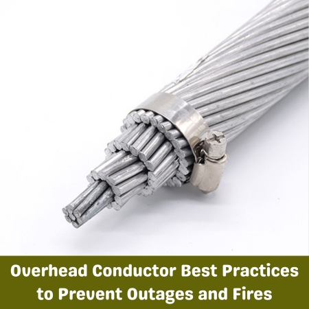 Overhead Conductor Best Practices to Prevent Outages and Fires