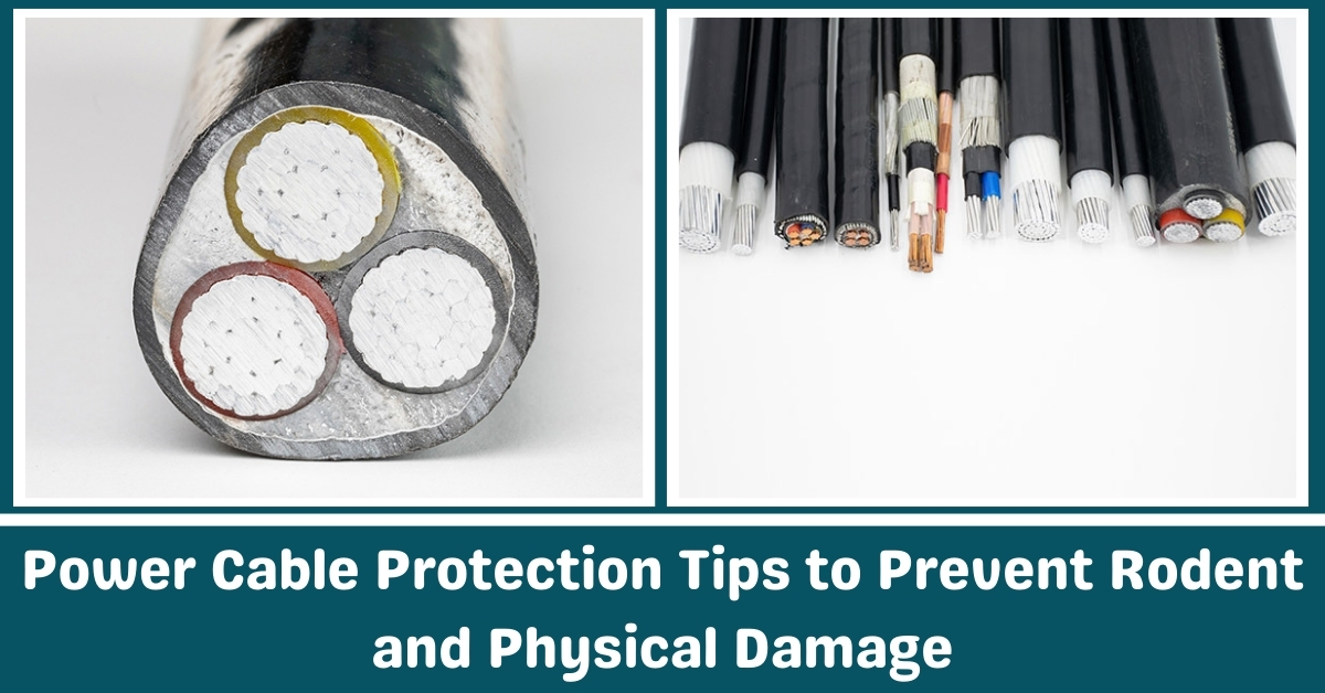 Power Cable Protection Tips to Prevent Rodent and Physical Damages
